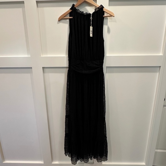 Max Studio NWT Long Black Sleeveless Dress - Picture 1 of 4